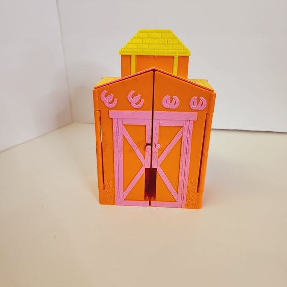 Polly Pocket 2002 Vintage Horse Stable Set McDonalds Barbie Toy Lot - Picture 6 of 10